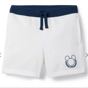 NWT- Janie and Jack Disney Kids Shorts with Navy Trim